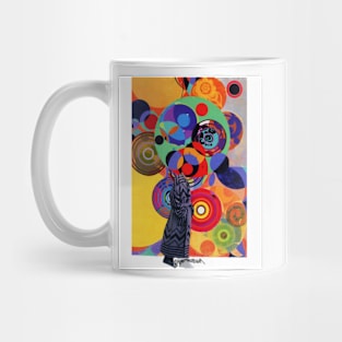 Walking Through, Floating on Circles Mug